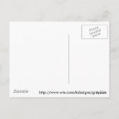 Carte Postale Happy Holloween (Dos)