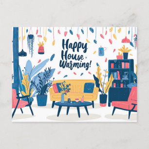 Carte postale Happy House Warming
