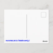 Carte Postale Happy Howloween Husky (Dos)