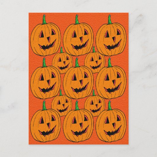 Carte Postale Happy Jack o Lantern (Devant)