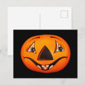 Carte Postale Happy Jack O’ Lantern Halloween (Devant / Derrière)