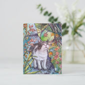Carte Postale Happy Kitty (Debout devant)