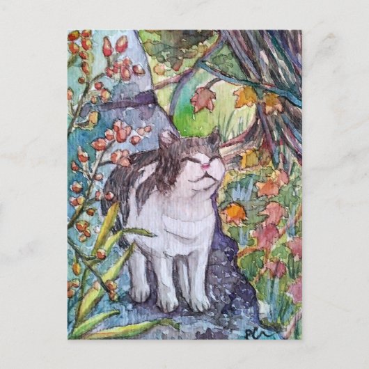 Carte Postale Happy Kitty (Devant)