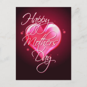 Carte Postale HAPPY MOTHER'S DAY HEART by SHARON SHARPE