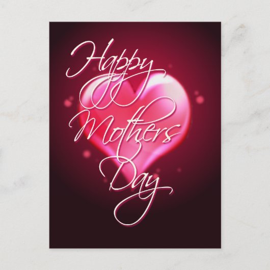 Carte Postale HAPPY MOTHER'S DAY HEART by SHARON SHARPE (Devant)