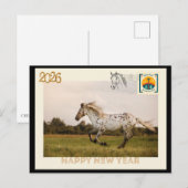 Carte Postale Happy New Year 2026 postcard (Devant / Derrière)