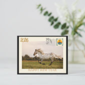 Carte Postale Happy New Year 2026 Postcard (Debout devant)