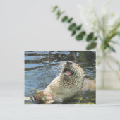 Carte Postale Happy Otter (Debout devant)