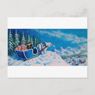Carte Postale Happy Penguin