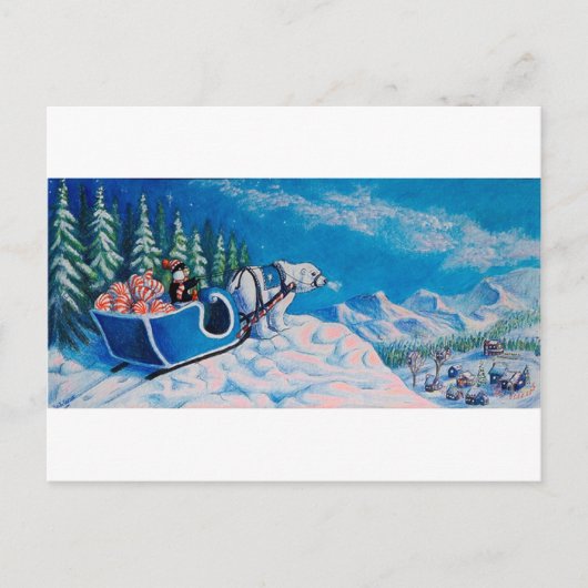 Carte Postale Happy Penguin (Devant)