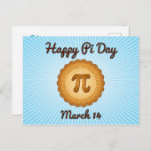 Carte postale Happy Pi Day (Devant / Derrière)