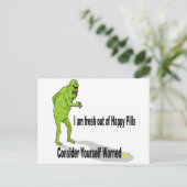 Carte Postale Happy Pills (Debout devant)