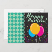 Carte Postale Happy Purim (פּ וּ רִ י ם) (Devant / Derrière)