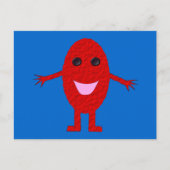 Carte postale Happy Red Grape (Devant)