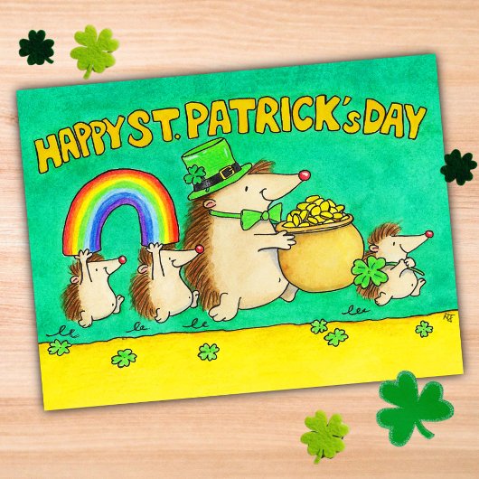 Carte Postale Happy Saint Patrick's Day 