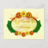 Carte postale Happy Spring (Devant)
