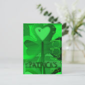 Carte postale Happy St Patrick's Day (Debout devant)