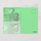 Carte postale Happy St Patrick's Day (Dos)
