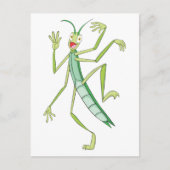 Carte Postale Happy Stick Insect (Devant)