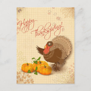 Carte Postale Happy Thanksgiving