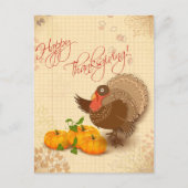 Carte Postale Happy Thanksgiving (Devant)