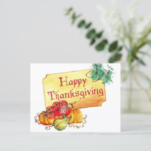 Carte Postale Happy Thanksgiving
