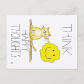 Carte postale HAPPY THOUGHTS de Nicole Janes (Devant)