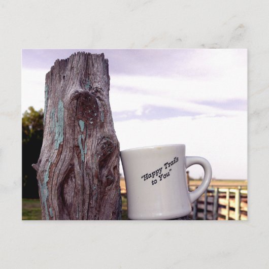 Carte postale Happy Trails (Devant)