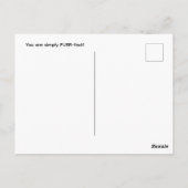 Carte Postale Happy Valentines Day Cute Cat With Heart Headband (Dos)