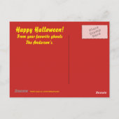 Carte postale Happy Witch Halloween (Dos)