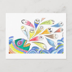 Carte Postale HappyFish