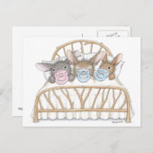 Carte postale HappyHoppers® (Devant / Derrière)