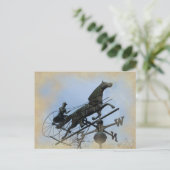 Carte Postale Har-Ber Village météo (Debout devant)