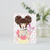 Carte Postale Harajuku Girl Yuriko - arrière - plan (Debout devant)