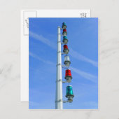 Carte Postale Harbor Lights, port de Cardiff Bay (Devant / Derrière)