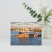 Carte Postale Harbour Bridge Shadow sur l'Opéra de Sydney (Debout devant)