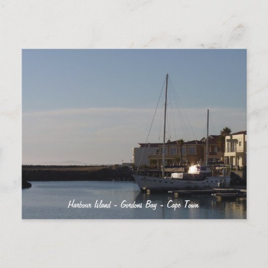 Carte Postale Harbour Island - Gordons Bay - Cape Town (Devant)