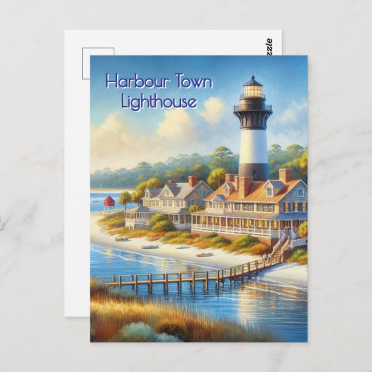 Carte postale Harbour Town Lighthouse (Devant / Derrière)