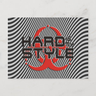 Carte Postale Hard Is My Style - musique hardstyle