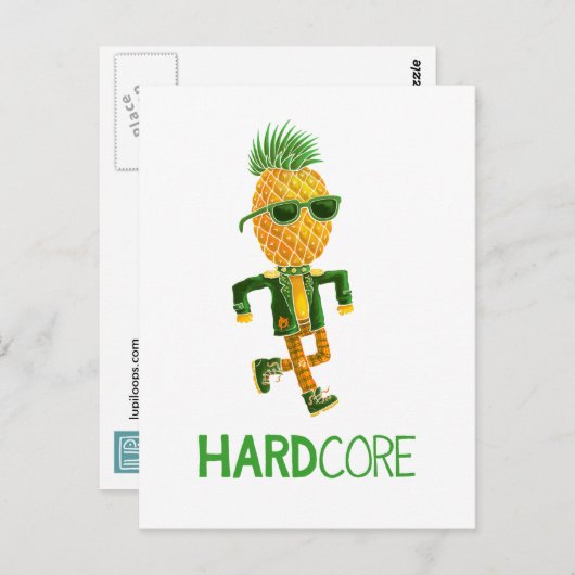 Carte Postale HardCore (Devant / Derrière)