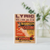 Carte Postale Hardeen frère de Houdini, 'La fille mystère' (Debout devant)