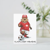 Carte Postale Hardworking Beaver Striker (Debout devant)