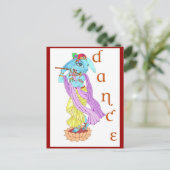 Carte Postale Hare Krishna (Debout devant)
