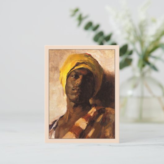 Carte Postale Harem Guard par Frank Duveneck (Debout devant)