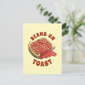 Carte Postale Haricots au four Royaume-Uni Cuisine britannique (Debout devant)