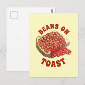 Carte Postale Haricots au four Royaume-Uni Cuisine britannique (Devant / Derrière)