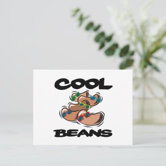 Carte Postale Haricots cool (Debout devant)