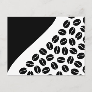 Carte Postale haricots de café