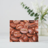 Carte Postale Haricots de café torréfiés (Debout devant)