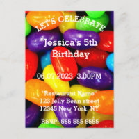Haricots Jelly pour le 5ème Anniversaire des Enfan